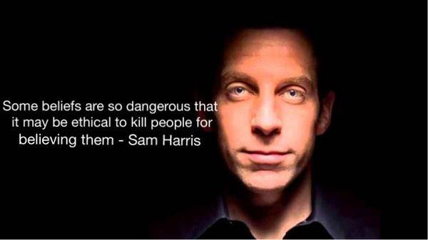 ethical to kill people (Sam Harris quote)