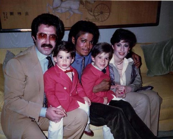 Michael Jackson with Cascio Brothers