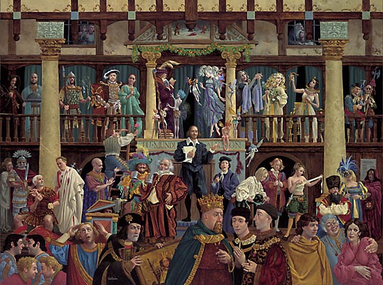 all the world's a stage (james christensen)