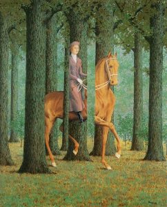 le blanc seing (rené magritte)