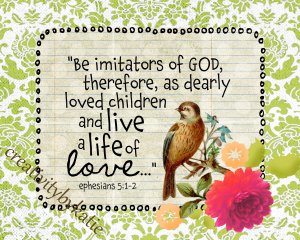 Be Imitators of God