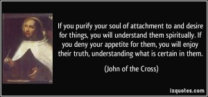 St John of the Cross quote on spiritual understanding