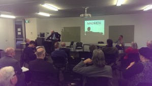 Concurrent Session on Madmen COV&R 2016