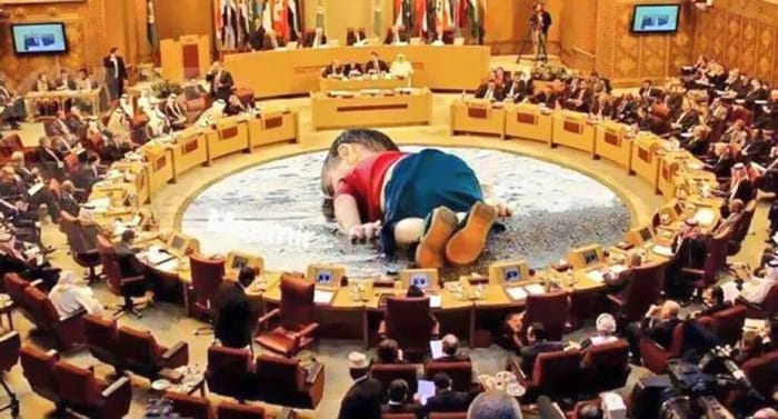 Aylan amidst United Nations