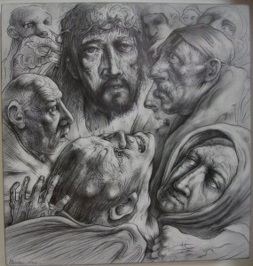 Jesus and Demoniac (Peter Howson)