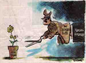 Arab Spring Deposed Elite Puppet