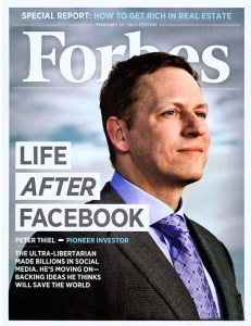 Peter Thiel - Forbes Cover Story