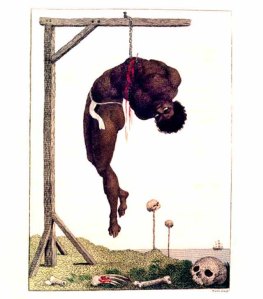 A Negro Hung Alive by the Ribs to a Gallows (William Blake)