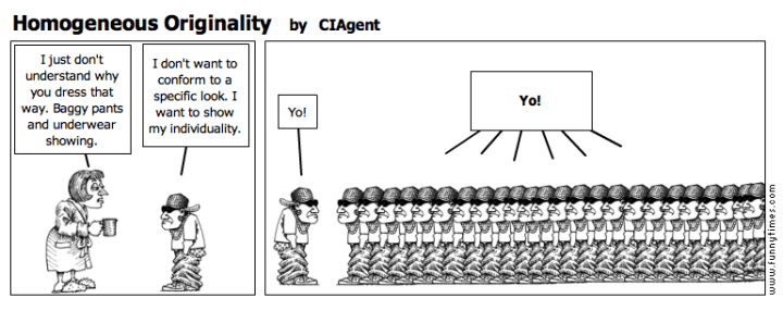 Conformity Homogeneous Originality