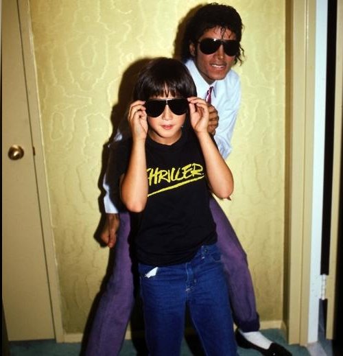 Michael Jackson and Sean Lennon 1